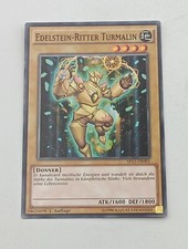 Yu-Gi-Oh Einzelkarte Edelstein-Ritter Turmalin bespielt