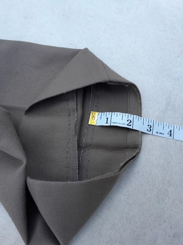 Burberry London Pants Mens 36in Beige Pleated Made in Spain EU 46 Lightly use - Picture 12 of 14
