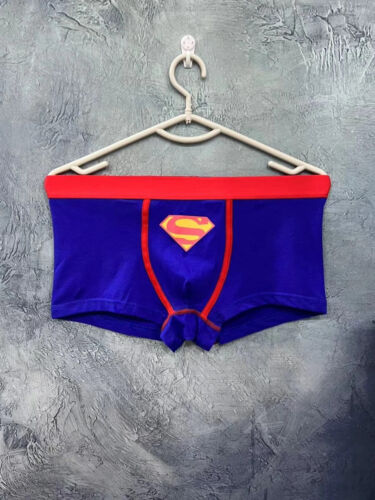 Superhelden Herren Unterwäsche Super Man Baumwolle Slip Mann Boxershorts Dessous - Bild 24 von 24