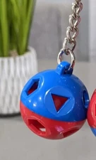 NEW 1 Tupperware Shape O Ball Keychain 