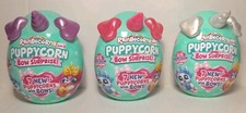 Lot Of 3... Zuru Rainbocorns Puppycorn Bow Surprise, Over 10 Surprises Per Egg