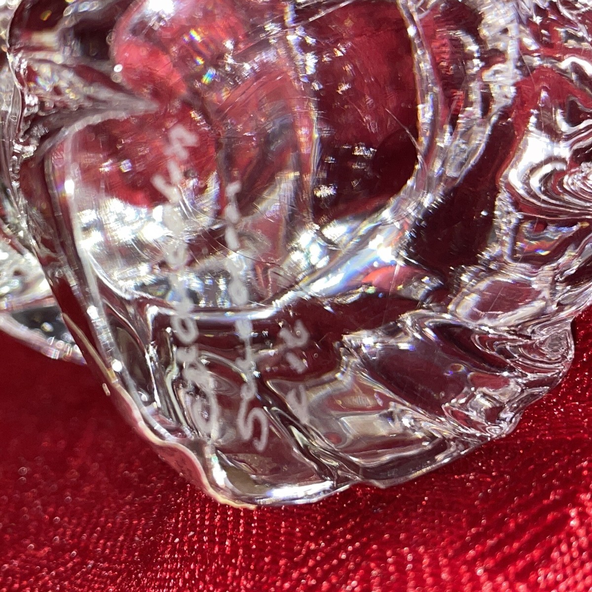 MARCOLIN ART CRYSTAL ANGEL-SIGNED | eBay