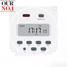 DC 12V Digital LCD Power Programmable Timer Time Relay Switch Module Hot USA