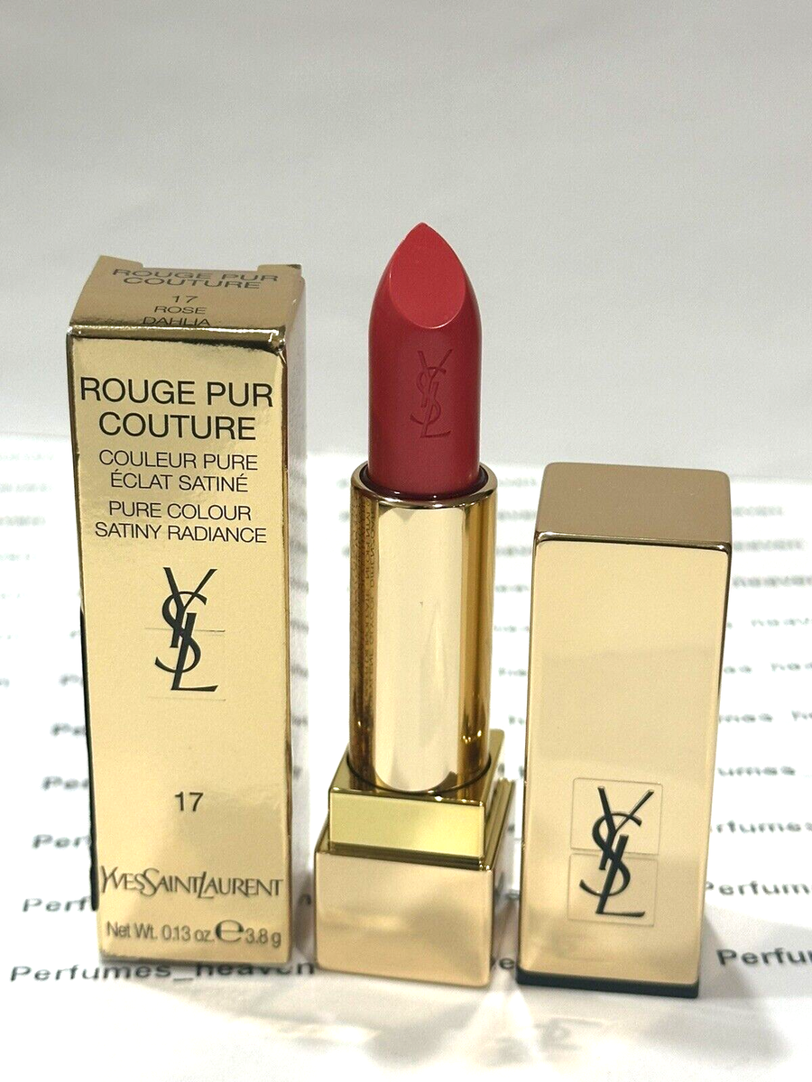 YSL Yves Saint Laurent Rouge Pur Couture Lipstick 17 ROSE DAHLIA