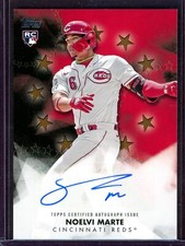 NOELVI MARTE ~ 2024 Topps Baseball Stars Autographs Gold #BSANOE AUTO (#25/50)
