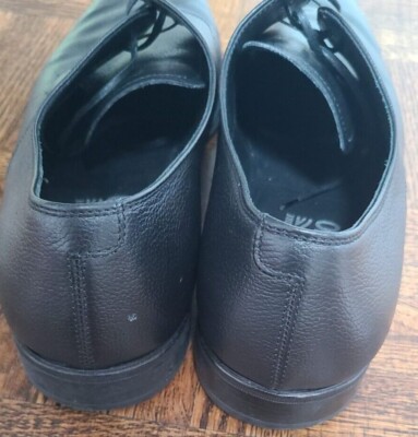 Salvatore Ferragamo Black Lace-Up Size 10.5D Made In Italy  display picture 3
