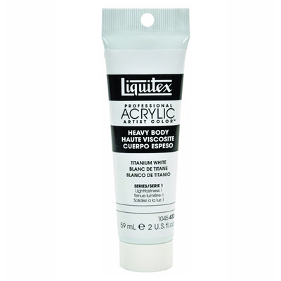 Liquitex Hvy Acrylic 2 Oz Titanium White