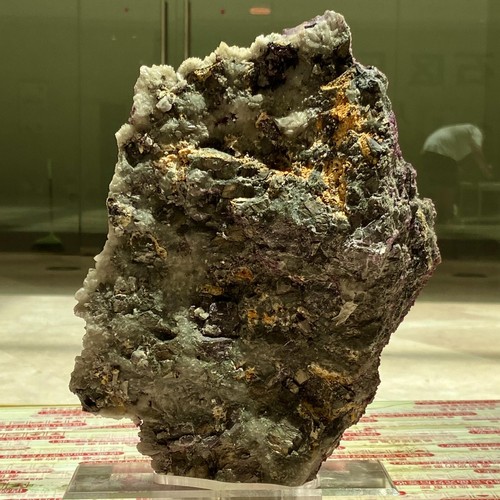 6.24LB Amazing Purple and white Phantom Fluorite - Mine, Inner Mongolia, China - 第 8/10 張圖片