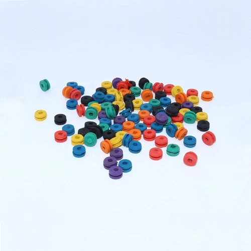 100 Pcs Full Grommets Nipple Tattoo Supplies Machine Parts Rubber image 11