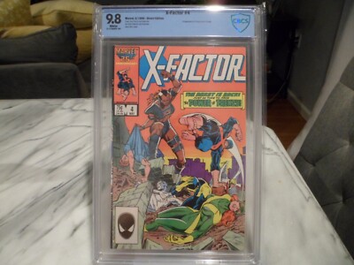 X-Factor #4 CBCS 9.8 1986 Marvel Comics 1st App Freenzy (Jonna Cargill) Non CGC