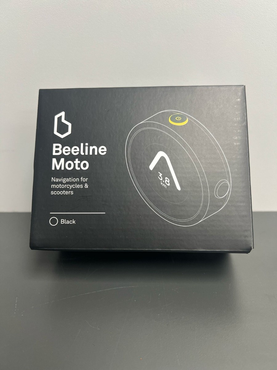 BeeLine Moto （Plastic BLACK） Beeline Moto Black Motorcycle GPS Navigation for sale online
