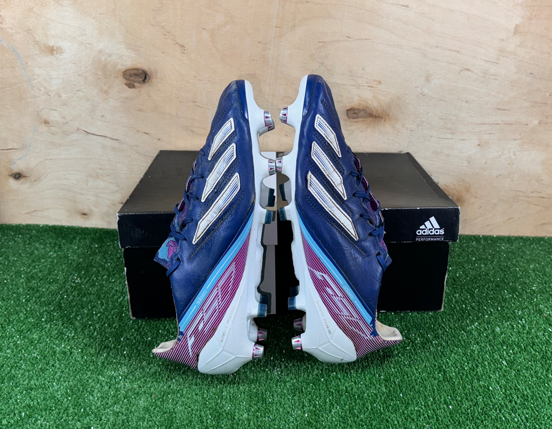 Adidas F50 Adizero SG G65321 US8 UK7.5 Blue boots Cleats mens