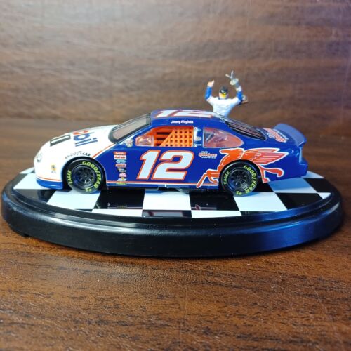 Nascar Jeremy Mayfield Diecast Car On Stand With Figure. Pocono 500 1998, B1219 - Picture 2 of 11