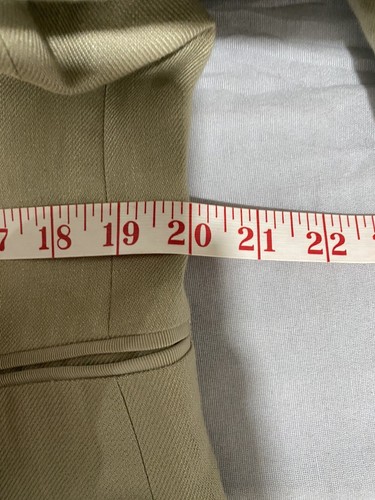 NWT Banana Republic Men’s Irish Linen Blazer Tan Tailored Slim Fit Size 42R - Picture 9 of 14