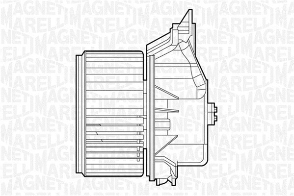 MAGNETI MARELLI 069412528010 Interior Blower for ABARTH,CITROËN,FIAT,OPEL,PEUGEO