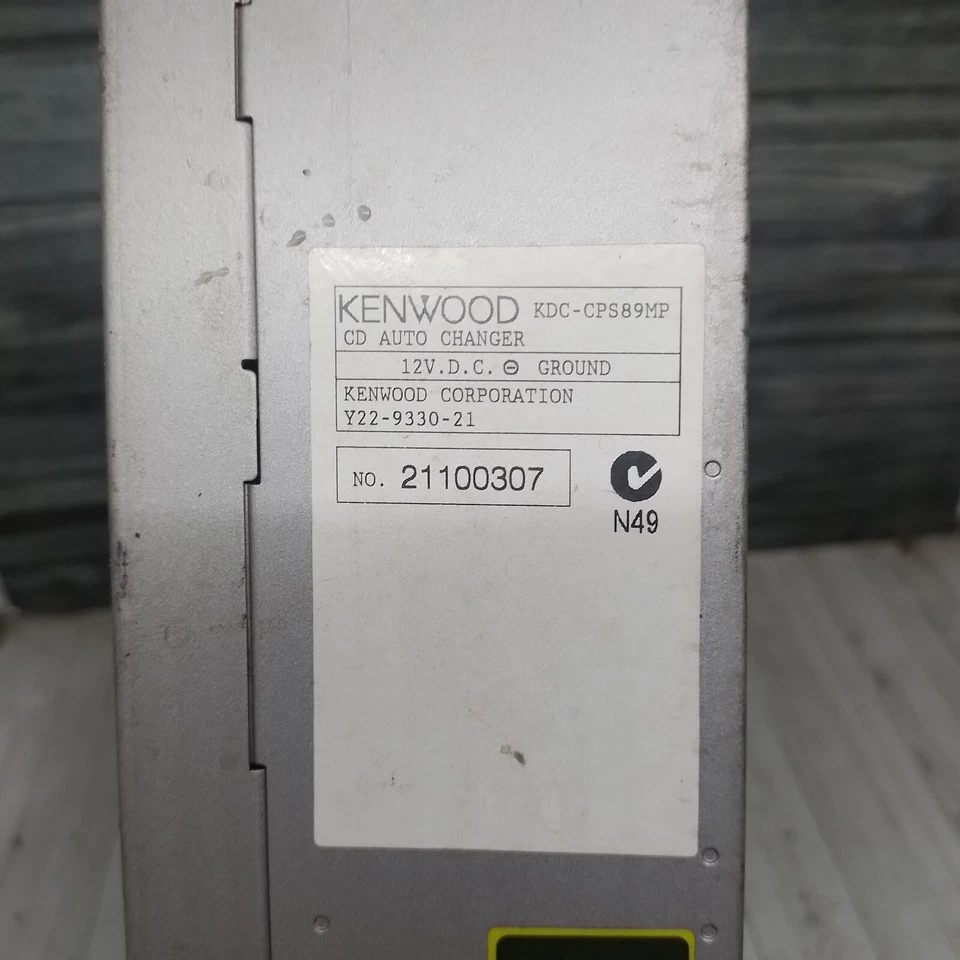 Kenwood KDC-CPS89MP 10 Disc CD Auto Changer 12V Y22-9330-21 ungetestet NOS - Bild 3 von 4