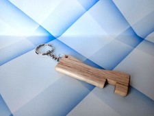 PORTA CELLULARE PORTACHIAVI IN LEGNO FATTO A MANO IDEA REGALO PERSONALIZZABILE