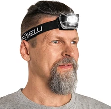 LED Headlamp Flashlight for Running Camping Hiking Head Lamp, Batteries Included