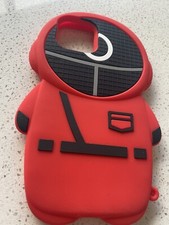 iPhone 3D Cases 12,&13, pro max, 13/13 Pro, Squid Game Silicone Shockproof