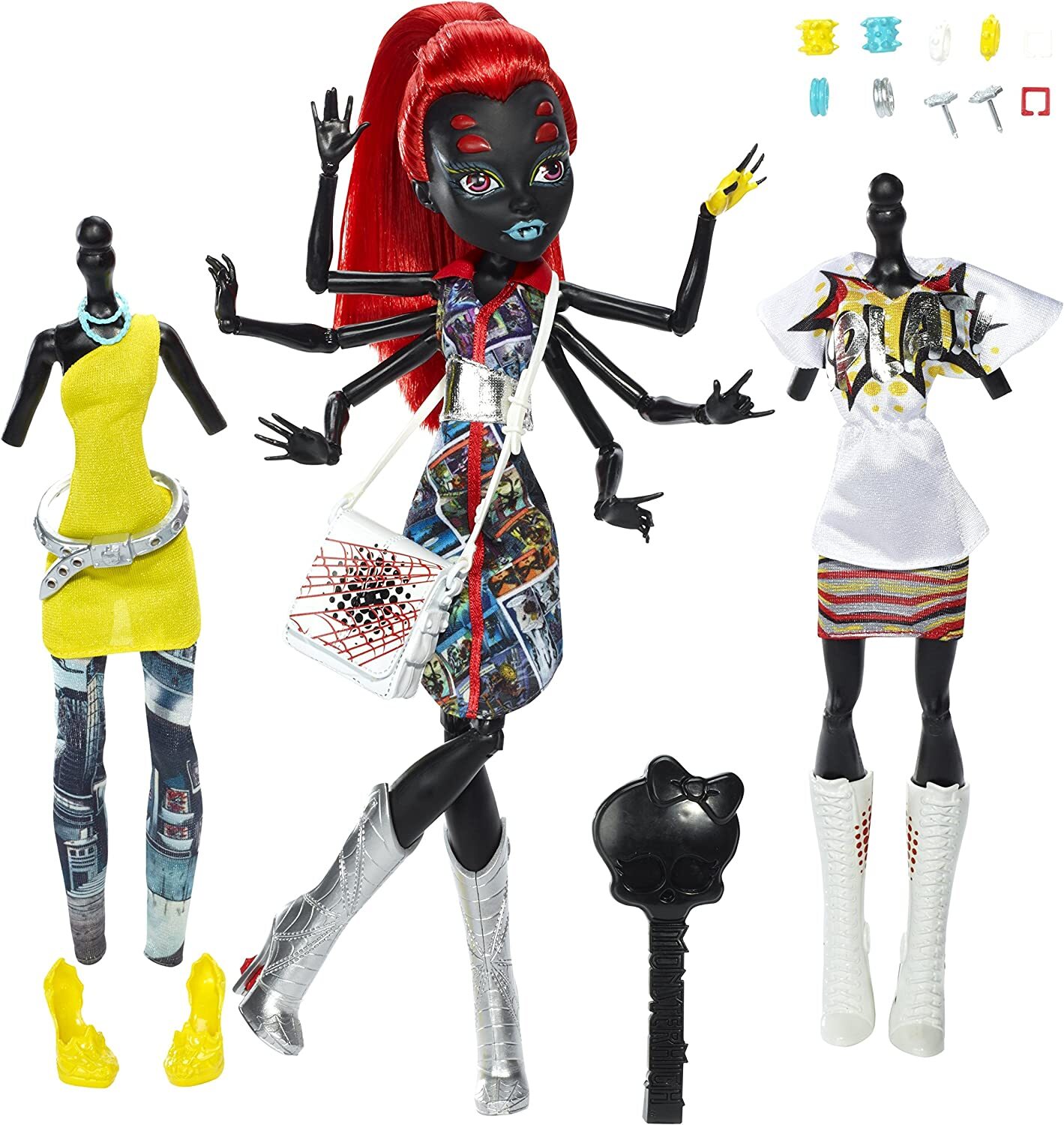 2017 NEW Boneca Monster Hight Dolls Baby Doll Toy Monster High Doll Wydowna  Spider As Webarella Girls Best Gift For Children From Xiao8074, $107.34