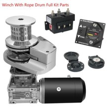 NEW Marine Boat 316L SS Vertical Windlass Anchor Winch 12V 24V 1200W 1500W 2000W