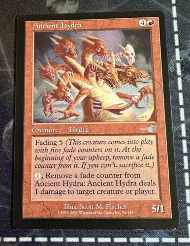 Ancient Hydra - EX - MTG Nemesis - Magic the Gathering - Uncommon - Excellent - Picture 1 of 1