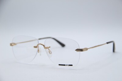 MCQ MQ0270O 002 GOLD, HAVANA AUTHENTIC EYEGLASSES 58-12 150
