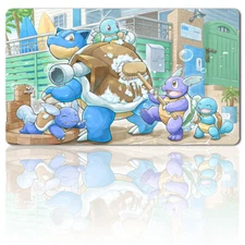1278105 - Board Game Pokemon Blastoise Playmat Games Mousepad Play Mat of TCG