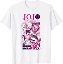 JoJo's Bizarre Adventure Golden Wind Flowers For Adult S-4XL T-Shirt