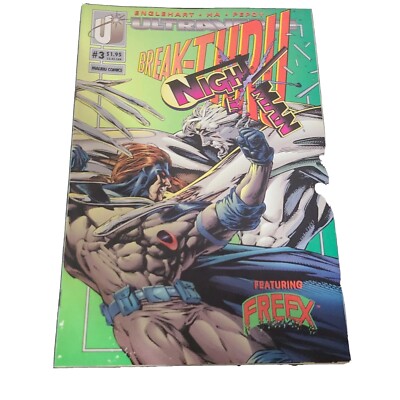 The Night Man #3 Dec 1993 Comic with Videogame Ads: T2, Super Advantage, Robocop