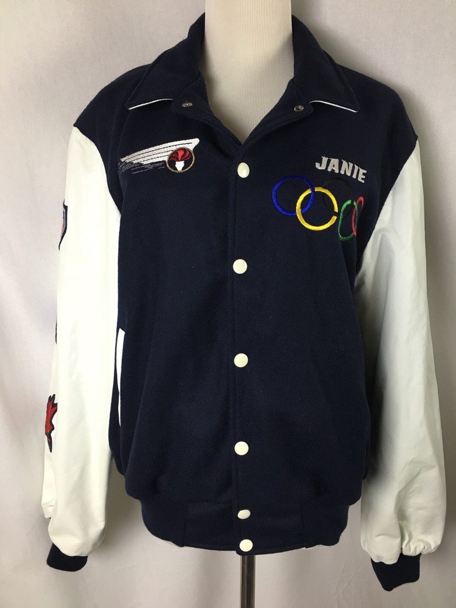 1991 Olympic & World Figure Skating Champion Leather Varsity