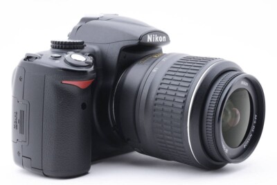 Good】Nikon D5000 12.3MP Lens Kit Digital SLR Camera Black W
