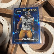 2024 Topps Chrome Sapphire Edition #162 Troy Polamalu
