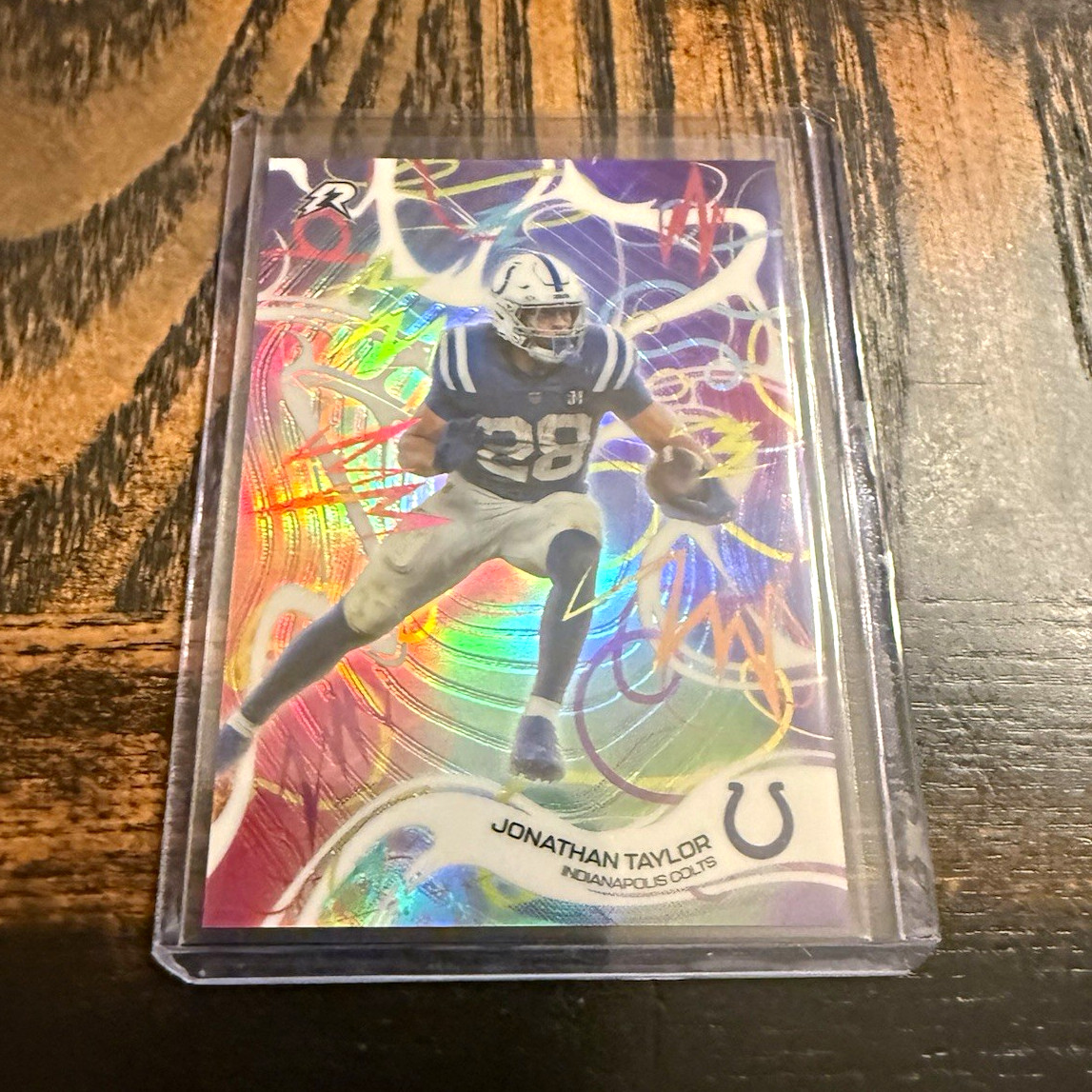 25 Topps Resurgence String Theory Insert Jonathan Taylor Indianapolis Colts ssp