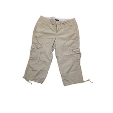 Tommy Hilfiger Capri Pants, Green Size 16 Preloved  P06