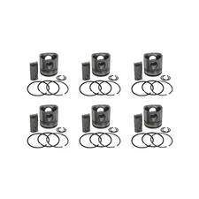Piston kit with pin and ring for Cummins 6.7 QSB industrial performance STD 