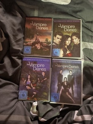 The Vampire Diaries Staffel 1-4 DVD Box, Deutsch, FSK 16