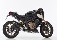 Shark SRC 4 Auspuff Schwarz Passend FüR Honda CB650F 2017-2018