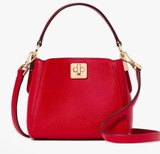 New Kate Spade Phoebe Mini Top Handle Crossbody Perfect Cherry