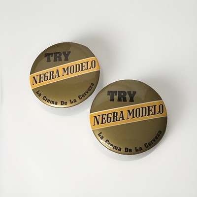 Negra Modelo Collectible Advertising Pin 2 1/4   - La Crema De La Cerveza