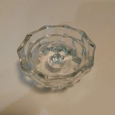 Vintage Indiana Glass Candle Holder Single