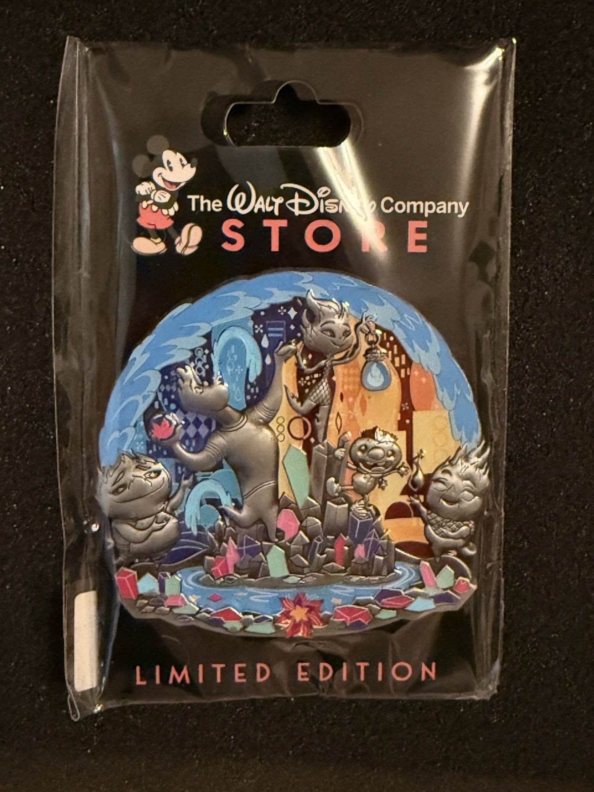 Disney DEC Water Fountain Elemental Ember Wade LE 300 Pin