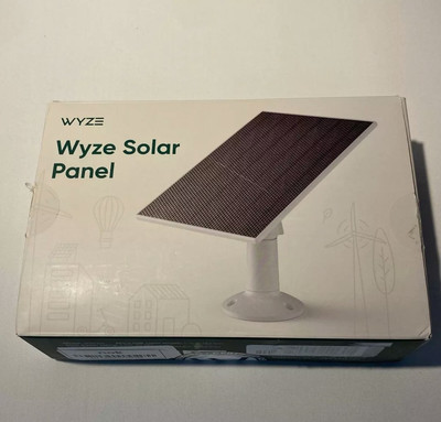 Authentic Wyze Brand Solar Panel - (Let The Sun Power Your Wyze Camera)
