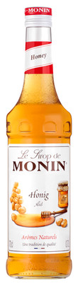 (10,57 /l) Le Sirop de Monin Honig Sirup 1:8 0,7 l Flasche