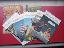 Vtg Lot of 7 Kodak Movie News Booklets 1961-1963  Eastman Kodak Co. Photography