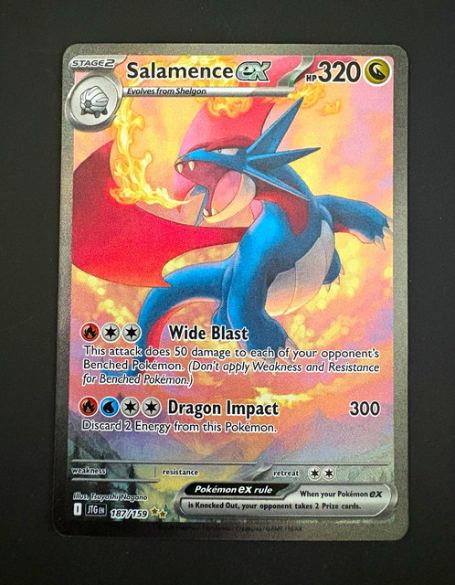 Salamence ex #187 (Journey Together (2025))