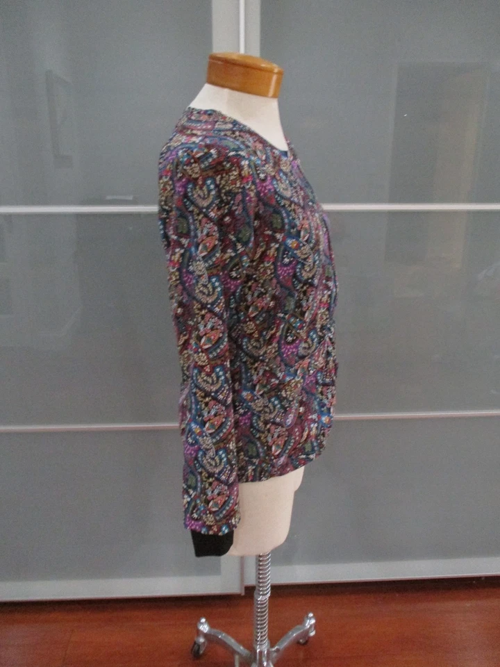 Chaqueta Médica Vera Bradley Halo 8117 Cremallera Talla S Foto 4 de 4