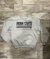 Vintage Penn State Sweatshirt Men s Medium Gray Crewneck Champion Brand USA