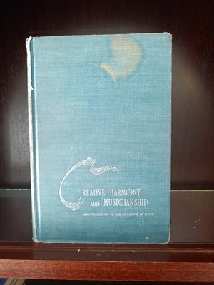 CREATIVE HARMONY & MUSICIANSHIP_Howard Murphy_HCnoDJ_1952_1st/3rd_Good