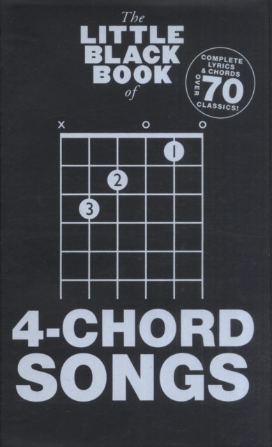 The little black songbook 4-Chord Songs (Book)